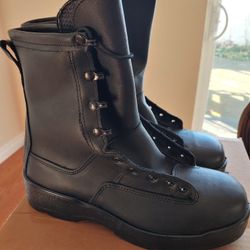 ROCKY SAFETY FLIGHT DECK BOOTS SAFETY TOE WORKS BOOTS