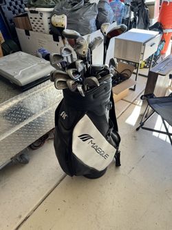 Golf Bag And Clubs