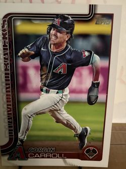 Corbin Carroll Oversized TopPS Baseball Card