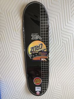 Santa Cruz Vx Skateboard Deck Discontinued Limited