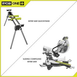 Ryobi 10 in. Sliding Compound Miter Saw w/ stand