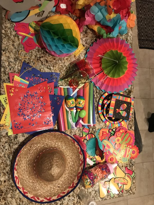 Fiesta Party Cinco De Mayo Baby Shower Decorations For Sale In