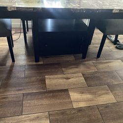 6 Person Dining Set Paid $1,200