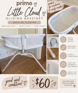 Gliding bassinet