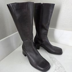 Womens Brazilian Leather Boots SIZE 8.5 M