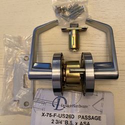 Door Handleset Passage Commercial