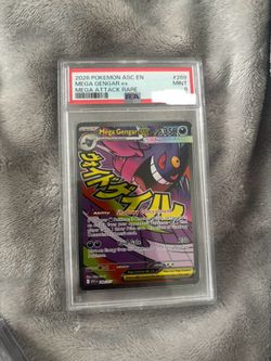 2026 POKEMON ASC EN-ASCENDED HEROES MEGA ATTACK RARE #269 MEGA GENGAR EX PSA 9