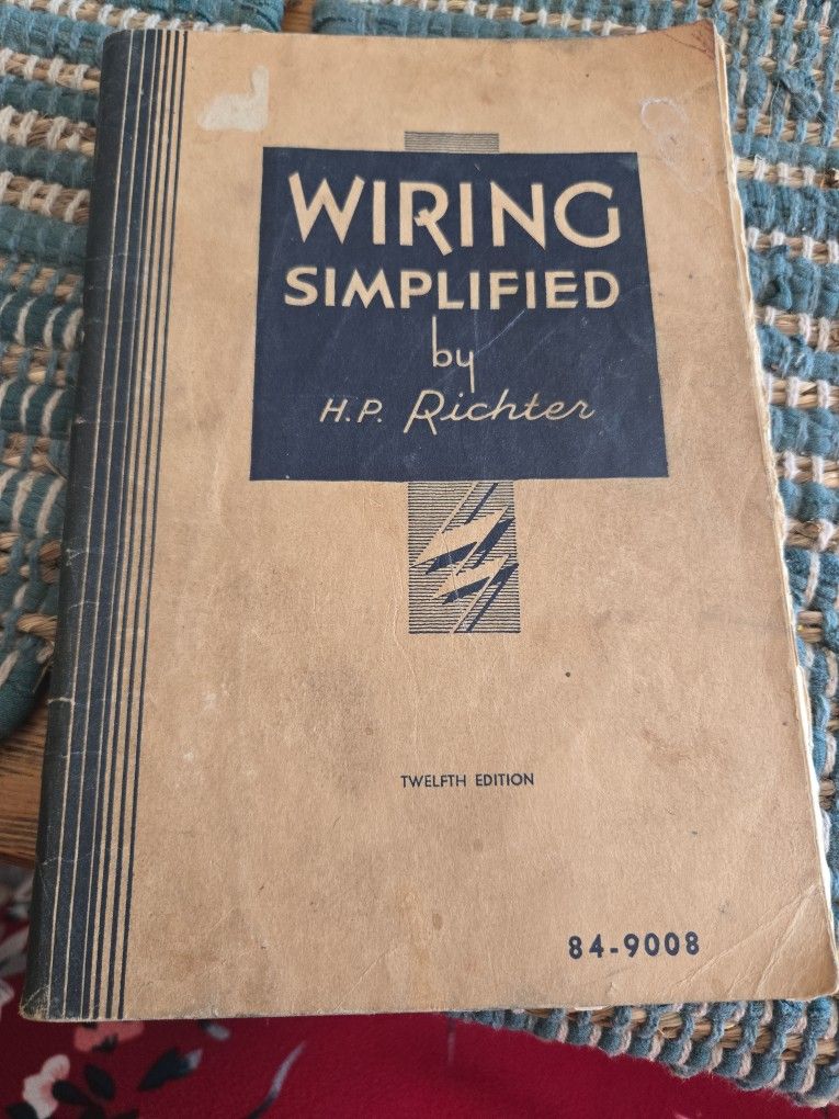 1939 Wiring Simplified Book