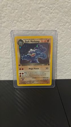 1st Edition Dark Machamp Holo LP