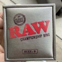 Raw Papers Championship Ring