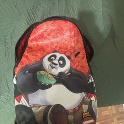 Kong Fu Panda Spray Ground Backpack
