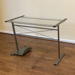 Free Glass Computer Desk