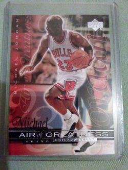 Michael Jordan collectible card mint condition