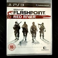 Operation Flashpoint Red River PS3 NEW