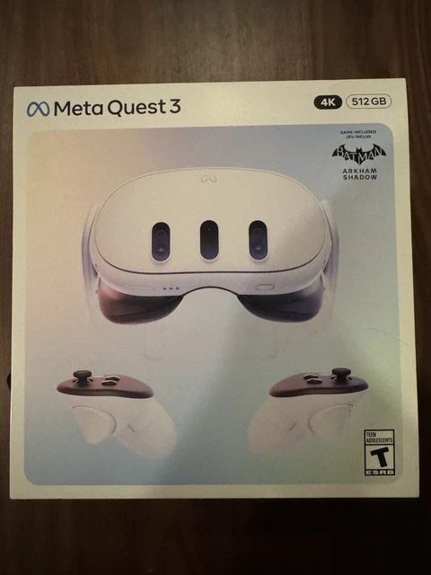 Meta Quest 3 4K 512GB - Batman Arkham Shadow included