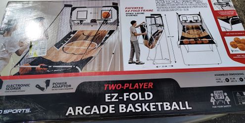 MD Sports 2 Player EZ Fold Arcade Basketball Game