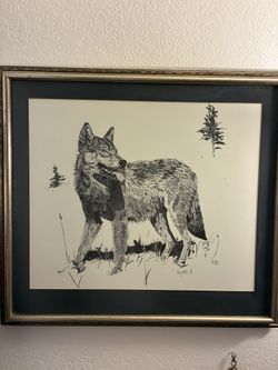 Wolf Painting 