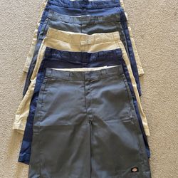 New Mens Dickies Cargo Shorts SZ 36 Loose Fit $20/pair