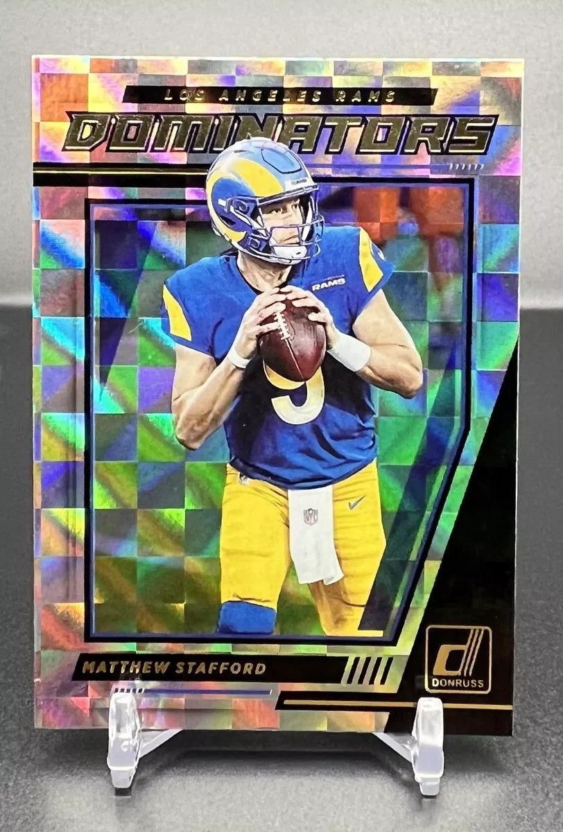 Matthew Stafford Donruss Detonator