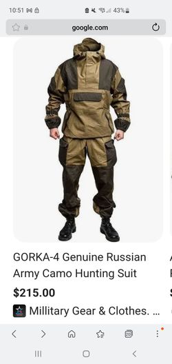 GORKA 4 tactical suit