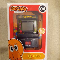 Qbert Mini Desktop Video Arcade Game NEW