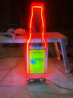 Pacifico neon beer sign