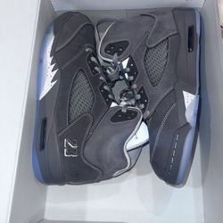 Jordan 5 Wolf Greys Size 10.5