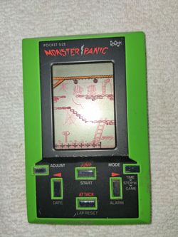 Epoch Monster Panic Pocket LCD Game