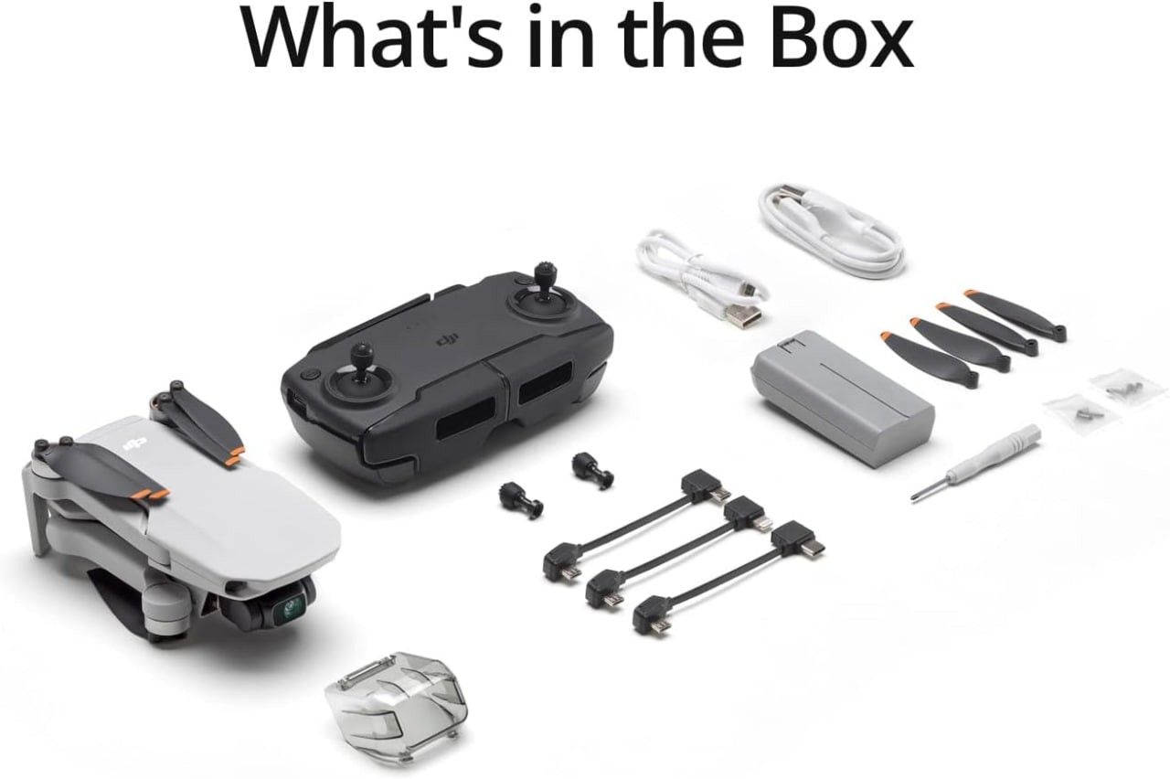 DJI MINI SE DRONE CARDAN 3 EJES 2.7K CAM