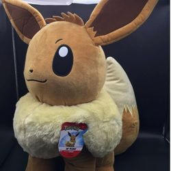 24 Inch Plush Eevee With Tag
