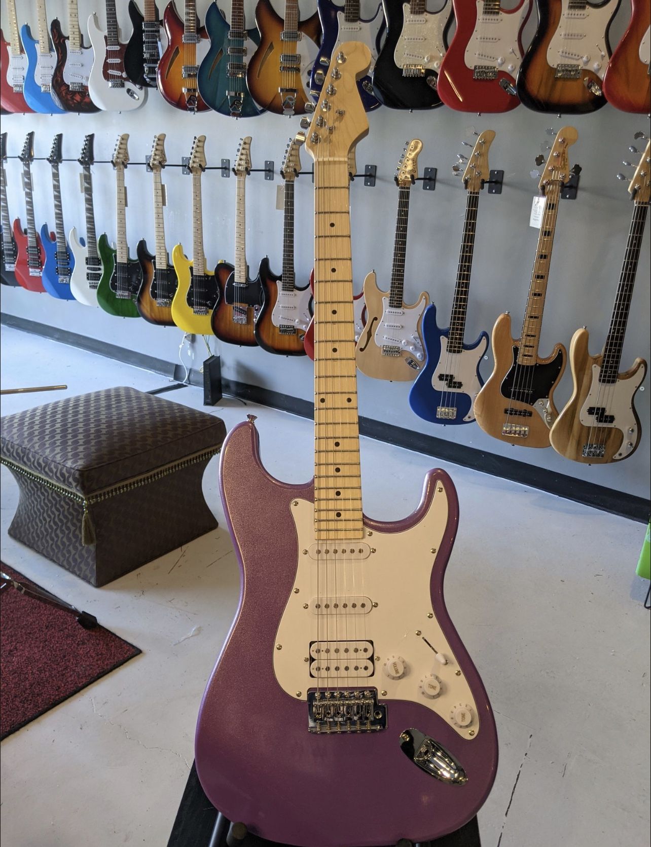 ☮️ Purple Gephardt Ground series☮️ Electric guitar 🎸