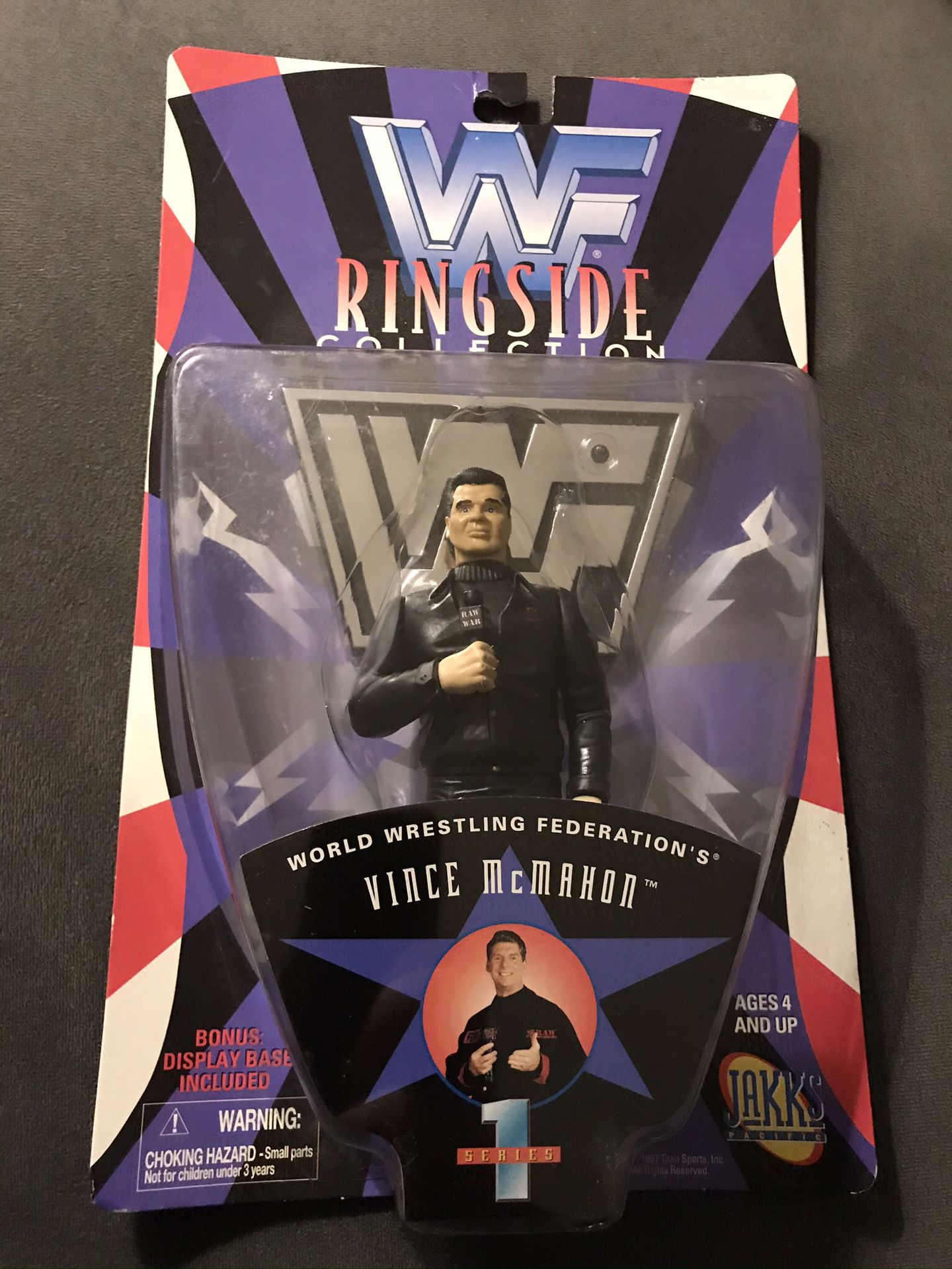 Vince McMahon WWF Action Figure