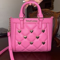 Juicy Couture Mini Pink Tote Purse/Bag