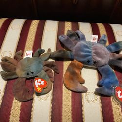 RARE  1996 Claude Beanie Baby 