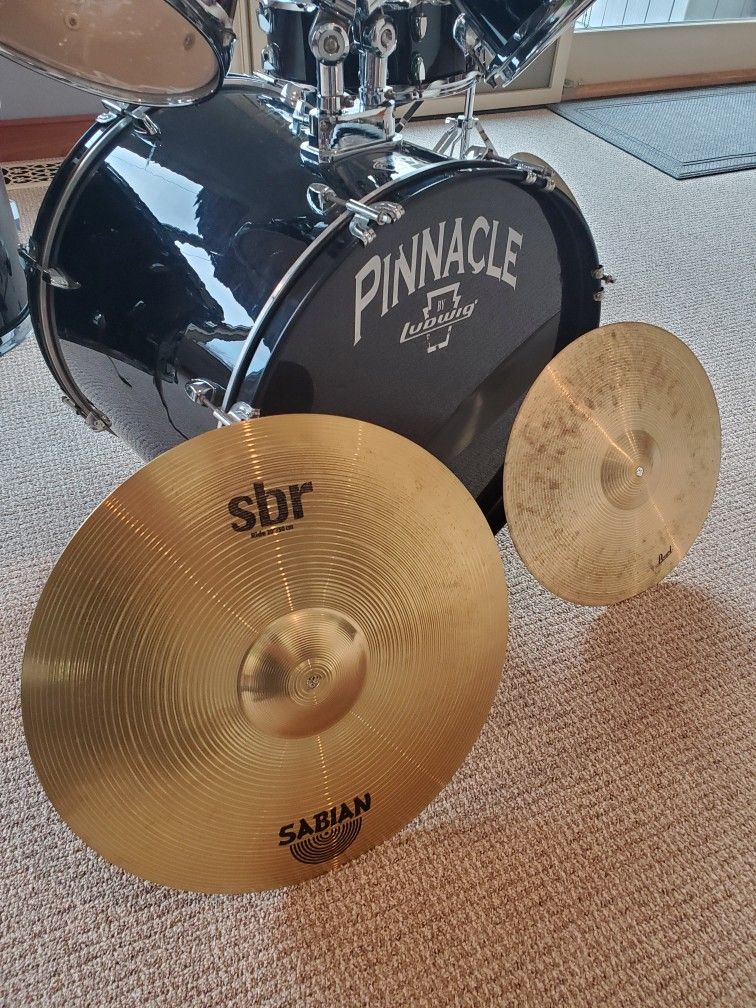 Ludwig 5piece drum set with cymbals for Sale in Lemont, IL OfferUp