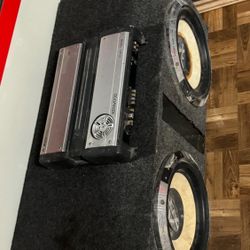 12s With Kenwood Amp 