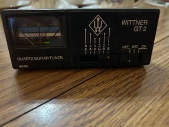 Professional electric guitar tuner