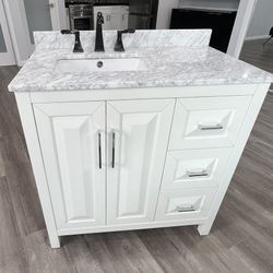 Wyndham  Daria 36” Vanity $300