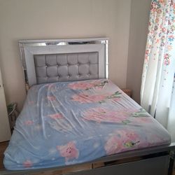 Bed Set Box Spring And Dresser 
