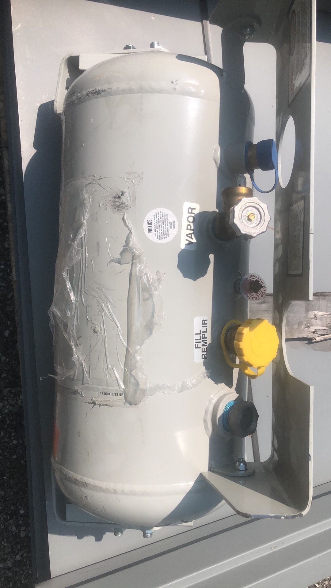 Manchester Tank 25 Pounds Capacity Propane Tank #6813