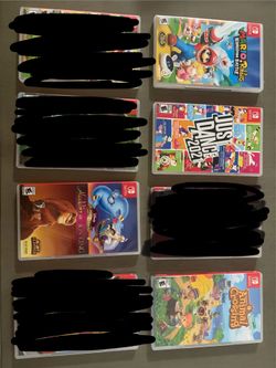 Nintendo switch video games