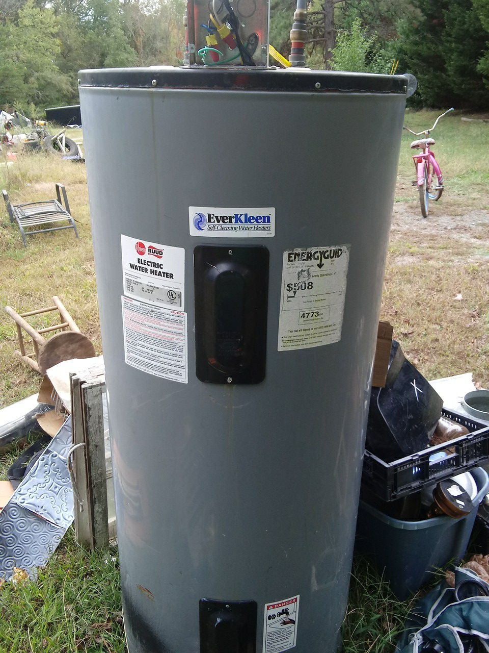 80 gal electric water heater