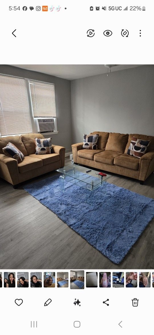 Like New Living Room Set Sofa Plus Love seat and Coffe table $900obo