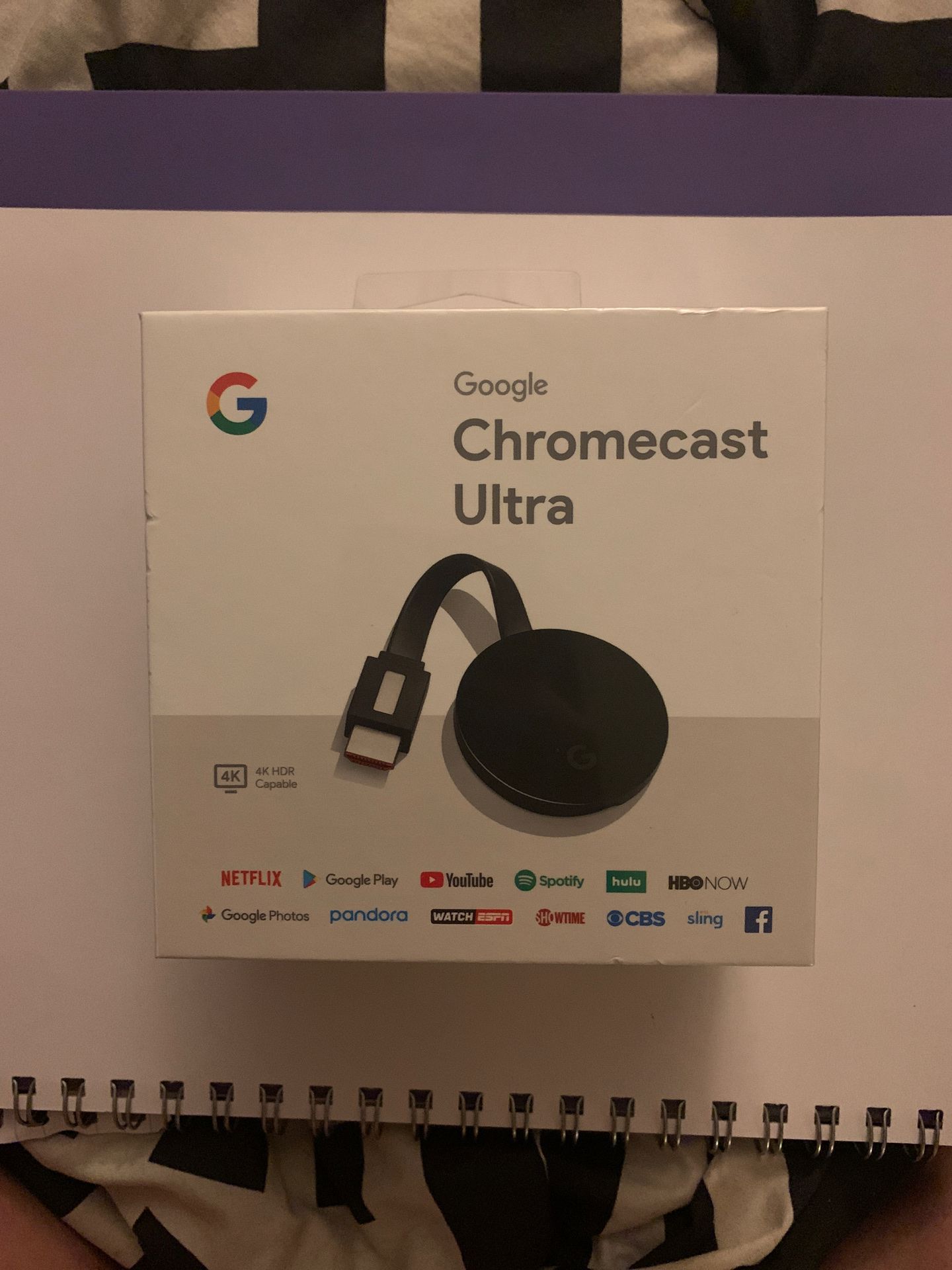 Google Chromecast Ultra - 4K HDR Capable