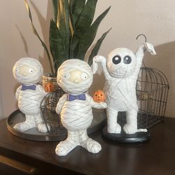 HALLOWEEN DECOR.. GUS, MARVIN MUMMY .. $20 EACH