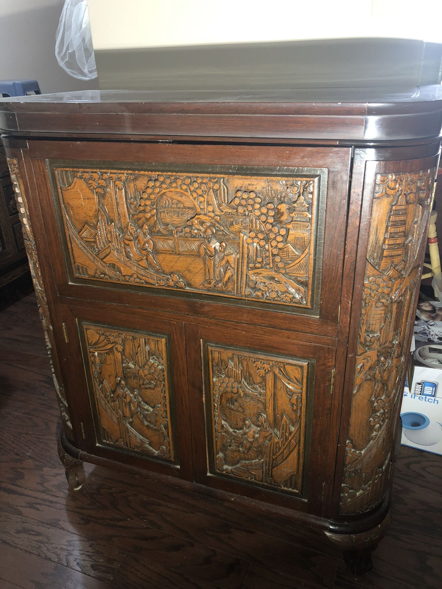 Teak Liquor Cabinet