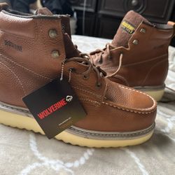 WOLVERINE  STEEL TOE BOOTS SZ 11