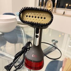 CHI Handheld Garment Steamer for Clothes, 2 Continuous Steam Modes, Full-Size 300 ml Capacity Water Tank, Ergonomic Handle, Vacation Essentials, 1600 