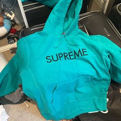 Used Three Times: SUPREME hoody Size Large