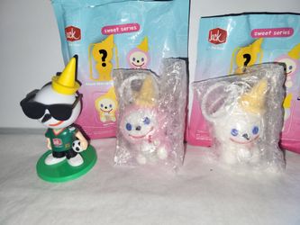 Jack in the Box Jibbi and Soccer Bobble Head